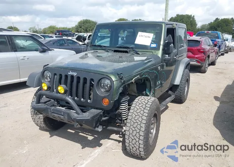 2007 Jeep Wrangler X z USA, uszkodzony, nr VIN 1J4FA24157L179077
